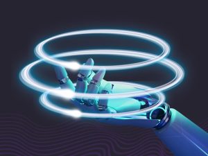 Modern futuristic artificial intelligence Instagram post 1
